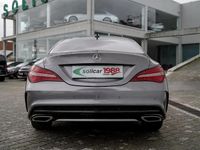 Usado Mercedes CLA180 AMG line 109 HP (80 kW) 2018 Cinza Sedan