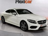 Usado Mercedes C220 AMG line 170 HP (125 kW) 2016 Branco Coupé
