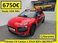 Usado Citroën C4 Cactus 82 HP (60 kW) 2015 Vermelho Citadino