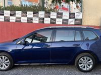Usado VW Golf VII Highline 115 HP (84 kW) 2019 Azul escuro Carrinha