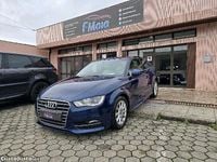 Usado Audi A3 Attraction 110 HP (80 kW) 2014 Azul Citadino