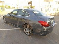 Usado Mercedes C180 116 HP (85 kW) 2015 Cinzento Sedan