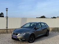Usado Seat Ibiza ST Style 90 HP (66 kW) 2016 Cinzento platina Carrinha