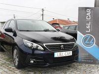 Usado Peugeot 308 SW 115 HP (84 kW) 2018 Azul Carrinha