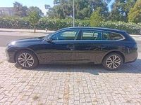 Usado Peugeot 508 SW 130 HP (95 kW) 2020 Preto Carrinha