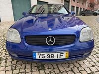 Usado Mercedes SLK200 192 HP (141 kW) 1997 Azul Cabrios