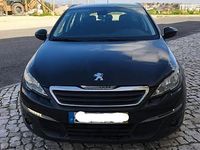 Usado Peugeot 308 SW 120 HP (88 kW) 2015 Preto Carrinha