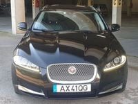 Usado Jaguar XF Sportbrake Premium Luxury 200 HP (147 kW) 2015 Preto Carrinha