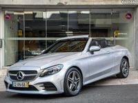 Usado Mercedes C200 AMG line 184 HP (135 kW) 2018 Cinza Coupé