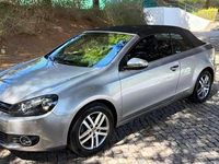 Usado VW Golf Cabriolet 105 HP (77 kW) 2011 Cinzento Cabrios