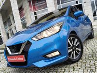 Usado Nissan Micra S 90 HP (66 kW) 2017 Azul perola