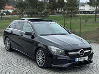 Usado Mercedes CLA220 AMG line 177 HP (130 kW) 2018 Preto Sedan
