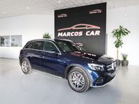 Usado Mercedes GLC250 AMG line 204 HP (150 kW) 2019 Azul SUV