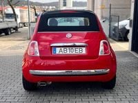 Usado Fiat 500C Lounge 69 HP (50 kW) 2014 Vermelho Cabrios