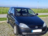 Usado Opel Corsa 75 HP (55 kW) 2002 Azul Citadino