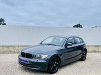 Usado BMW 123 Sport Line 204 HP (150 kW) 2007 Cinzento platina Citadino