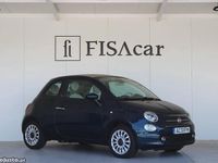 Usado Fiat 500C Lounge 69 HP (50 kW) 2020 Azul Cabrios