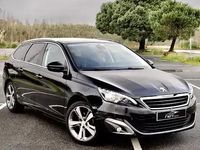 Usado Peugeot 308 SW GT-line 120 HP (88 kW) 2014 Preto Carrinha