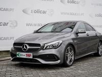 Usado Mercedes CLA180 AMG line 109 HP (80 kW) 2018 Cinza Sedan