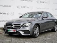 Usado Mercedes E220 AMG line 194 HP (142 kW) 2016 Cinza Sedan