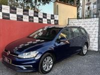 Usado VW Golf VII Highline 115 HP (84 kW) 2019 Azul escuro Carrinha