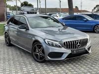 Usado Mercedes C200 AMG line 136 HP (100 kW) 2015 Cinza Carrinha