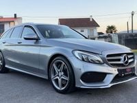 Usado Mercedes C220 AMG line 170 HP (125 kW) 2015 Cinza Carrinha