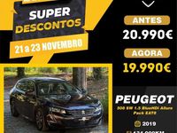 Usado Peugeot 508 SW 130 HP (95 kW) 2019 Azul Carrinha