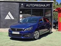 Usado Peugeot 308 SW 120 HP (88 kW) 2018 Azul Carrinha
