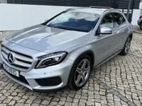Usado Mercedes GLA180 AMG line 109 HP (80 kW) 2017 Cinza prata SUV