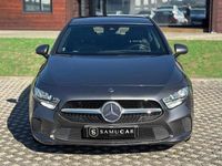 Usado Mercedes A180 AMG line 116 HP (85 kW) 2018 Cinzento Citadino