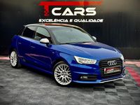 Usado Audi A1 S-Line 95 HP (69 kW) 2017 Azul Citadino