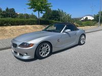 Usado BMW Z4 170 HP (125 kW) 2004 Cinzento Cabrios