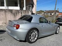 Usado BMW Z4 170 HP (125 kW) 2004 Cinzento Cabrios