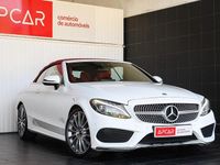 Usado Mercedes C220 AMG line 170 HP (125 kW) 2017 Branco Coupé
