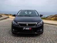 Usado Peugeot 308 SW 130 HP (95 kW) 2018 Preto Carrinha