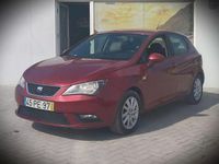 Usado Seat Ibiza Reference 75 HP (55 kW) 2014 Vermelho