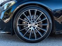 Usado Mercedes C180 AMG line 116 HP (85 kW) 2015 Preto Sedan