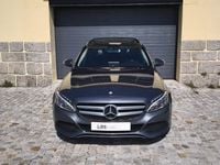 Usado Mercedes C200 Avantgarde 136 HP (100 kW) 2015 Cinza escuro Carrinha