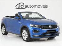 Usado VW T-Roc Cabriolet R-line 150 HP (110 kW) 2022 Azul Cabrios