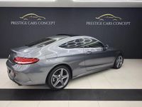 Usado Mercedes C220 AMG line 170 HP (125 kW) 2018 Cinza escuro Coupé
