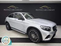 Usado Mercedes GLC250 AMG line 204 HP (150 kW) 2018 Cinza prata SUV