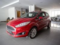Usado Ford Fiesta ST-Line 100 HP (73 kW) 2016 Vermelho Citadino