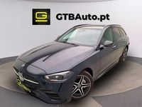 Usado Mercedes C300 AMG line 313 HP (230 kW) 2022 Azul Carrinha