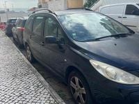 Usado Peugeot 307 90 HP (66 kW) 2006 Preto Carrinha
