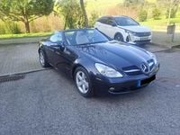 Usado Mercedes SLK200 163 HP (119 kW) 2005 Azul Cabrios