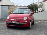 Usado Fiat 500C Lounge 85 HP (62 kW) 2013 Vermelho Cabrios