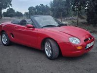 Usado MG F 120 HP (88 kW) 1996 Vermelho Cabrios