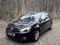 Usado VW Golf VI 105 HP (77 kW) 2010 Preto Citadino