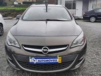 Usado Opel Astra Excite 110 HP (80 kW) 2016 Cinzento Carrinha